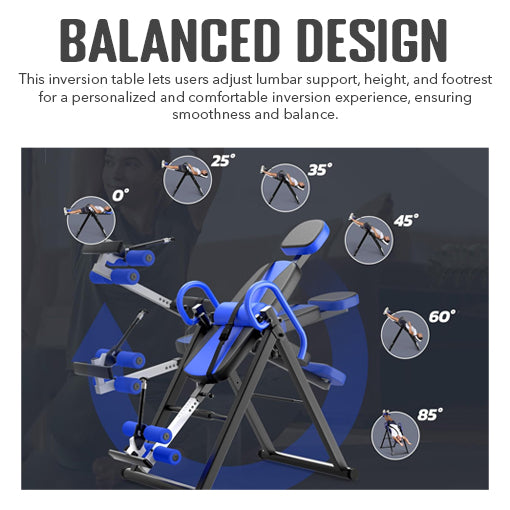 Foldable Home Inversion Table