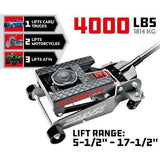Heavy Duty Triple Lift Floor Jack