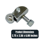 Motorcycle Swivel Ball Coupler-6