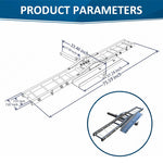 Motorcycle Trailer Hitch Carrier with Loading Ramp