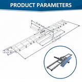 Motorcycle Trailer Hitch Carrier with Loading Ramp