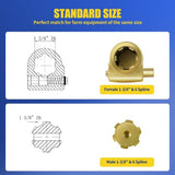 PTO Extension Adapter with Power Take Off Pin Quick Yoke