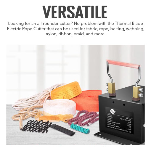Thermal Blade Electric Rope Cutter