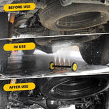 2-in-1 Pressure Washer Undercarriage Cleaner and Water Broom Attachment