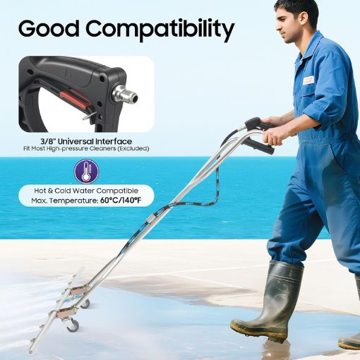 39-inch Heavy Duty Pressure Washer Surface Cleaner