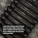 6 Point Pinless Universal Impact Extension Socket Set-7