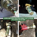 70HP Tractor PTO Adapter-7