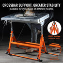 Adjustable Welding Table with Wheels-7