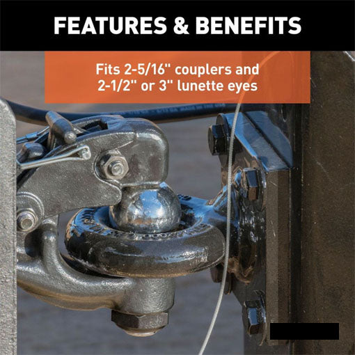 Ball and Pintle Hitch Hook Combination