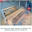 Chainsaw Mill Winch Kit-7