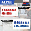 Male/Female Thread Gauge, Nut and Bolt Thread Checker-7