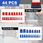 Male/Female Thread Gauge, Nut and Bolt Thread Checker