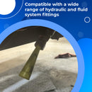 Universal Hydraulic Oil Line Service Rubber Plugs and Caps Kit-6