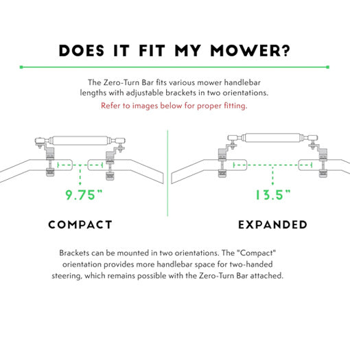Zero-Turn Lawn Mower Single-Handed Steering Bar
