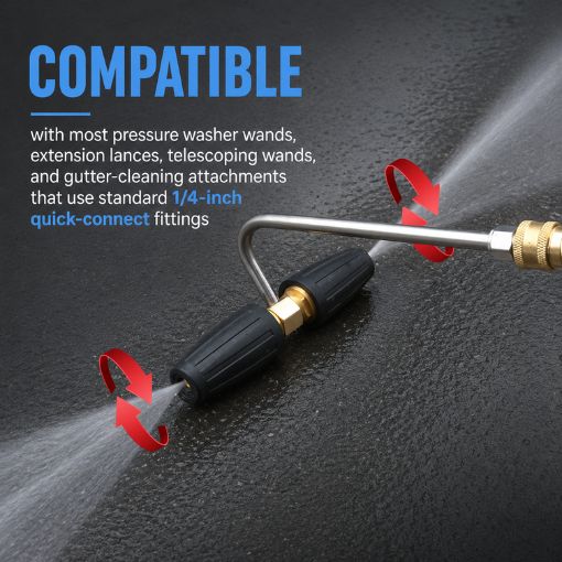 Gutter Turbo Nozzle