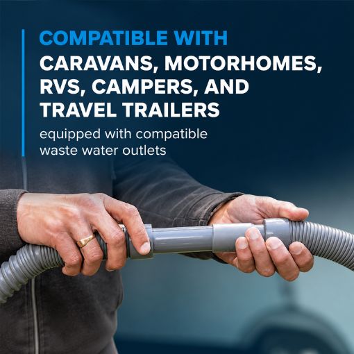 RV Collapsible Waste Pipe System Kit