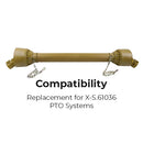 PTO Driveline 540 RPM Replacement-7