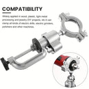360° Bench Vise Electric Drill Stand Holder-7