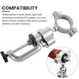 360° Bench Vise Electric Drill Stand Holder