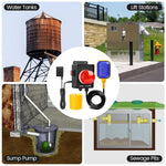 Indoor or Outdoor High Water Septic Tank Alarm