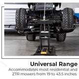 ZTM Adjustable Lawn Mower Lift