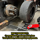 Tire Jack Tool with Roller Plate-7