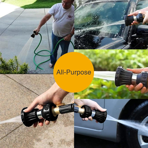 Fireman Style Hose Nozzle