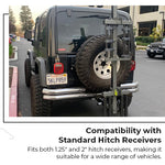 Hitch Mounted Ski & Snowboard Rack