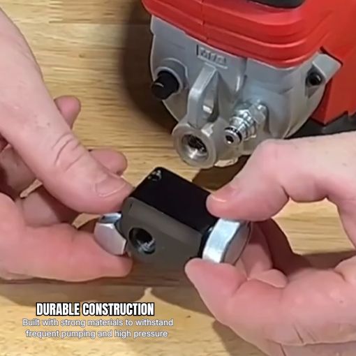Cordless Grease Gun Pressure Return Valve