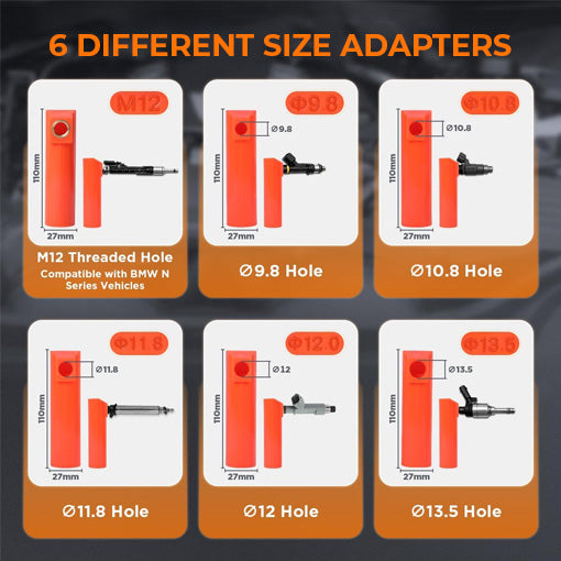 Universal Fuel Injector Tester Cleaner Tool Kit