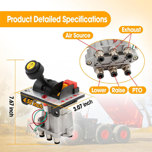 PTO Control Valve Set for Dump Pump