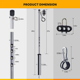 40'' Swivel Pogo Stick for Semi Truck Air Brake Line