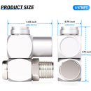 1/4" NPT 360 Degree Swivel Air Hose Fitting-7