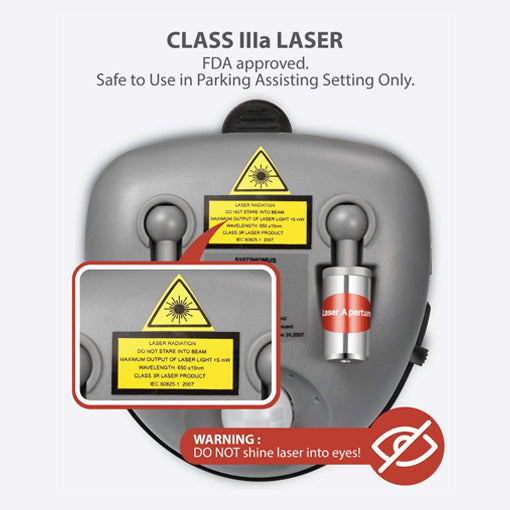 Dual Laser Garage Parking System