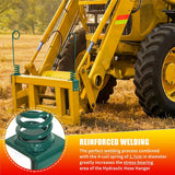 Bolt-On/Weld-On Hydraulic Hose Hanger for Tractor