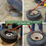 Heavy Duty Truck Tire Impact Driven Demount Tool
