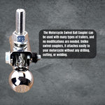 Motorcycle Swivel Ball Coupler
