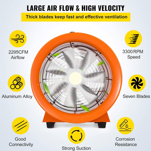 Portable Ventilator Blower Fan