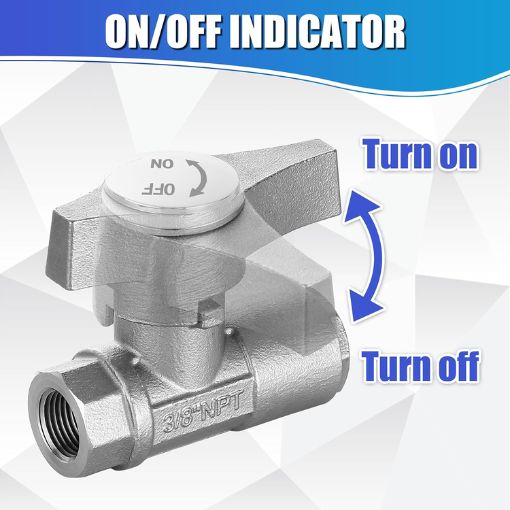 Quick Connect Pressure Washer Ball Valve