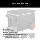 Universal Generator Cover While Running