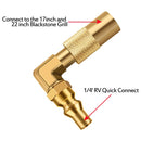 1/4" RV Propane Adapter For Grill-8