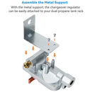 2-Stage Auto Changeover Propane Regulator-8