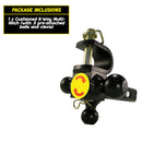 6-Way Multi-Hitch Ball Mount-8