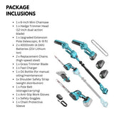 6-in-1 Cordless Pole Saw & Hedge Trimmer