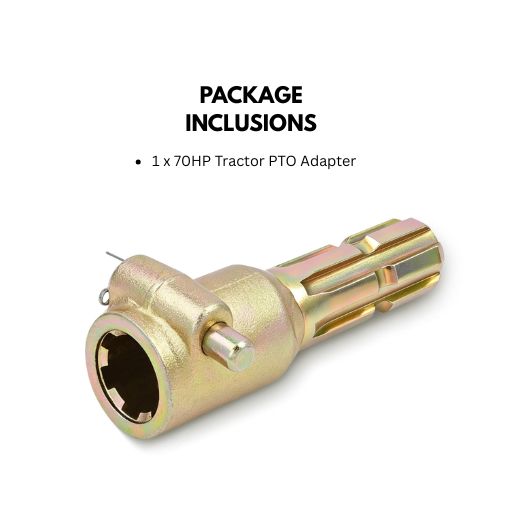 70HP Tractor PTO Adapter