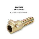 70HP Tractor PTO Adapter-8