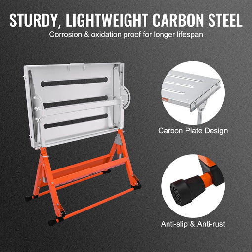 Adjustable Welding Table with Wheels