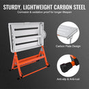 Adjustable Welding Table with Wheels-8