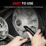 Belt Changing Tool with Clutch Cover Removal Tool Kit