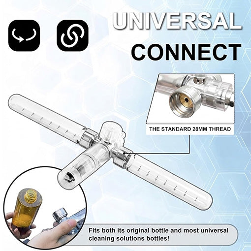 Pressure Washer Dual-Bottle Mini Soap Cannon